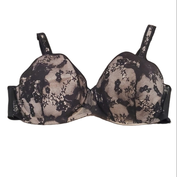 Cacique Women underwire lace bra plus size 42DD - Picture 1 of 9